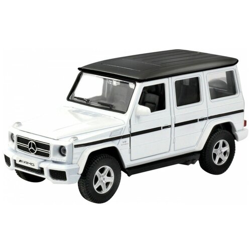 Машина металлическая Автоград MERCEDES-BENZ G63 AMG белый