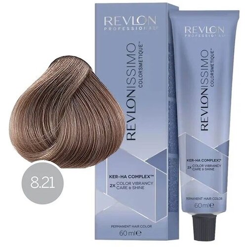 Revlon Professional Ker-HA complex, 8.21 светлый блондин переливающийся пепел, 60 мл