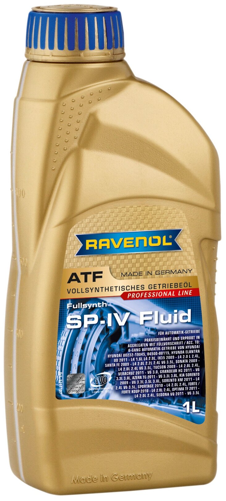 RAVENOL   RAVENOL ATF SP-IV Fluid (1) 4014835714014