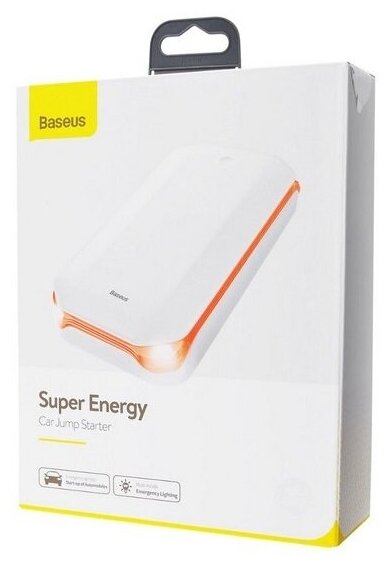 Пусковое устройство Baseus Super Energy Car Jump Starter 8000mAh 5V 2.4A White CRJS01-02 - фото №17