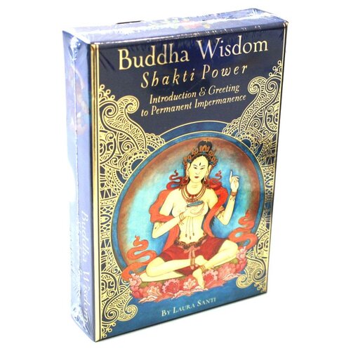 Гадальные карты U.S. Games Systems Оракул Buddha Wisdom, Shakti Power, 50 карт, разноцветный, 408 santi l buddha wisdom shakti power