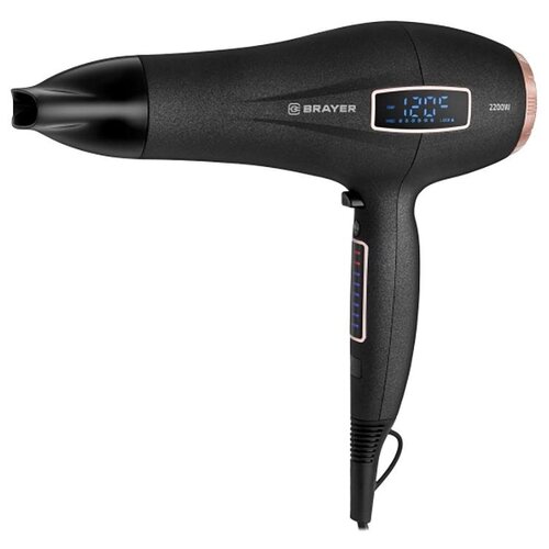 Фен Brayer BR3001 2200Вт серый 409100₽
