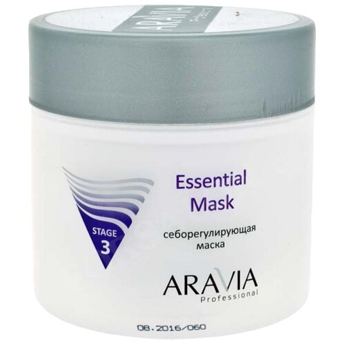 ARAVIA Professional Себорегулирующая маска Essential Mask, 300 мл aravia professional маска себорегулирующая essential mask 300 мл aravia professional уход за лицом