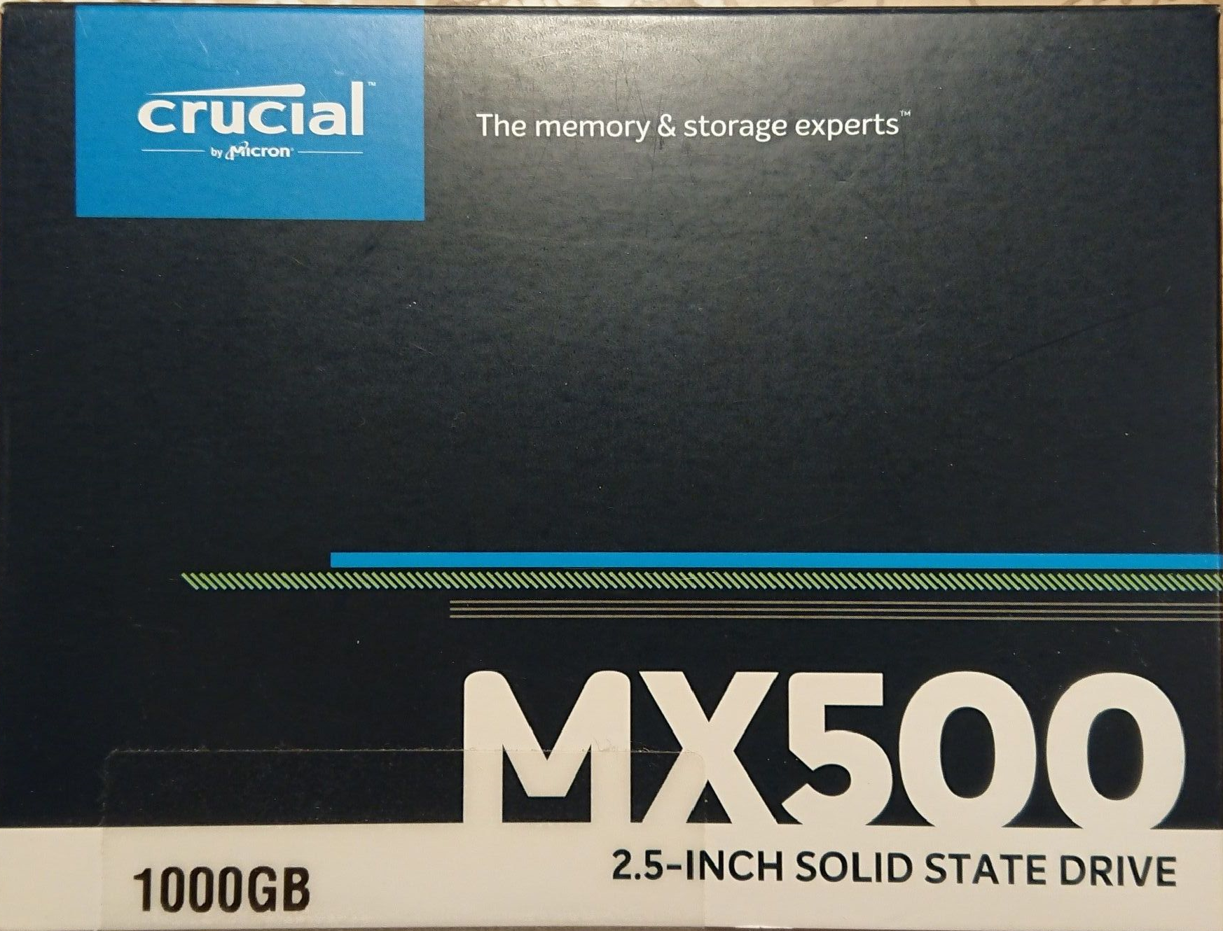 Накопитель SSD 2.5'' Crucial MX500 1TB 3D NAND TLC 560/510MB/s 95K/90K IOPS MTTF 1.8M 7mm - фото №7