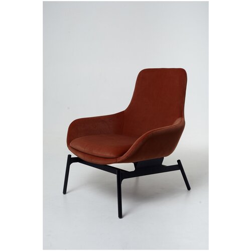 Кресло Rocky. Цвет терракотовый. Эргономичный каркас. Антивандальная ткань. SUPERA Luxemebel.