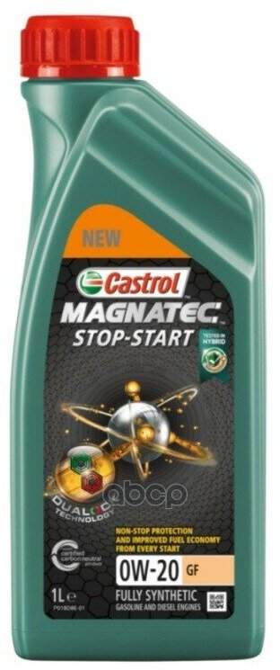 Castrol Масло Magnatec Stop-Start 0W-20 Gf 1Л Sn Gf-5