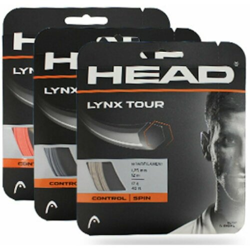 Теннисная струна Head LYNX Tour 125 12 метров Шампань теннисная струна head lynx tour 125 12 метров шампань