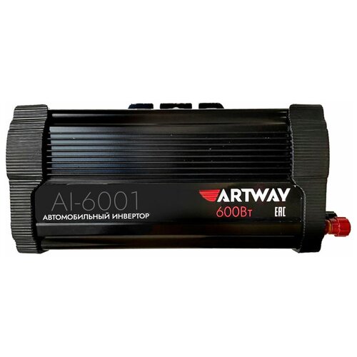 Автоинвертор Artway с 12В на 220В 600W AI-6001