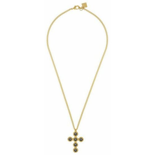 Колье VIDDA, Inside, с кристаллами Swarovski, VD22-01383 серый, 55см