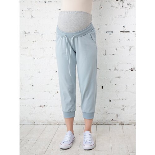 фото Спортивные брюки 7/8 для беременных мамуля красотуля шанти холодная мята 46