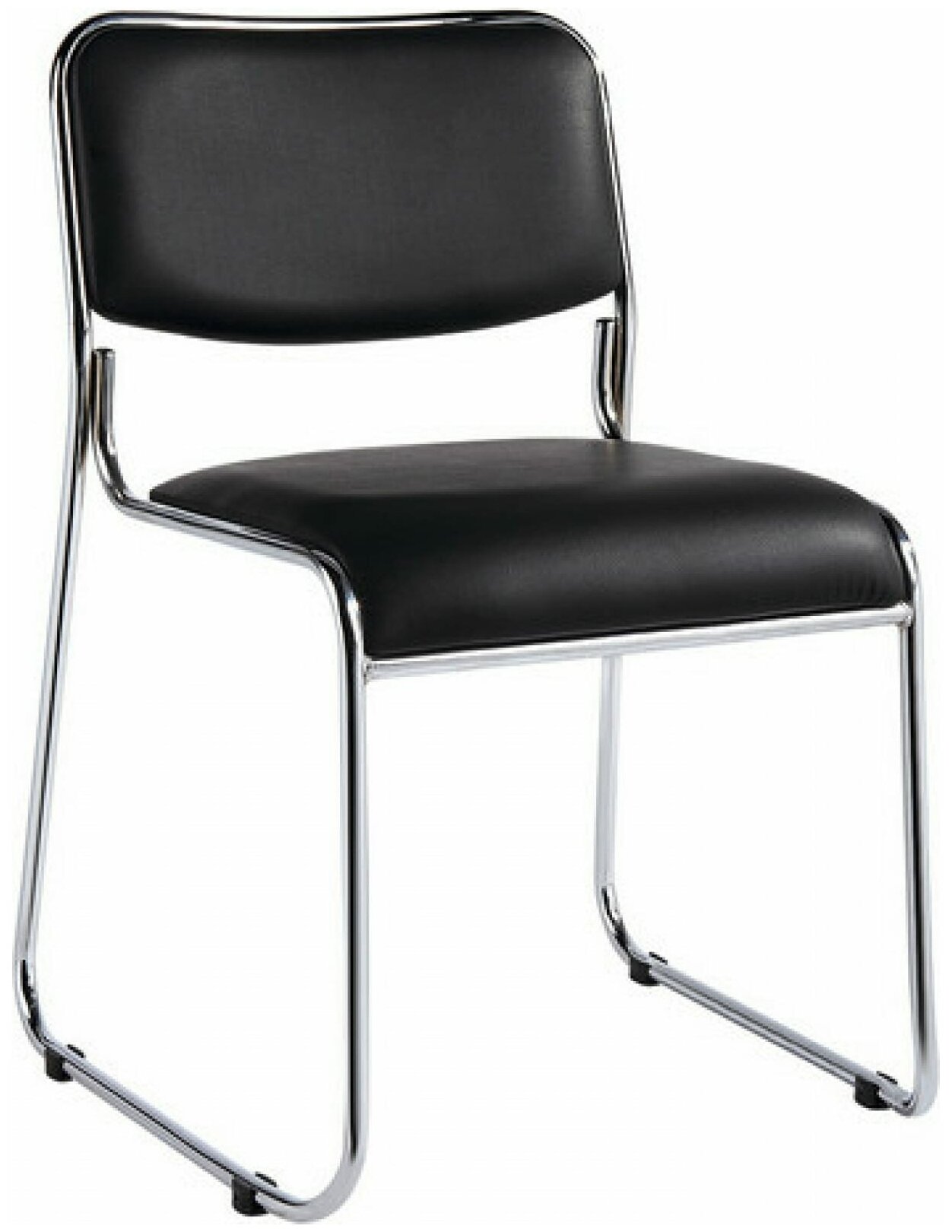 Стул Easy Chair BNTQСтул Echair-802 VP кожзам черный, хром 478750