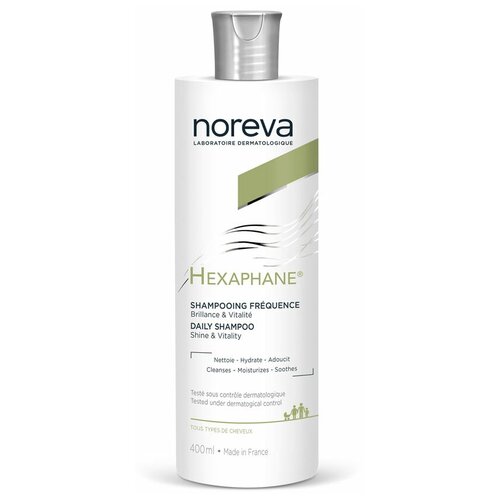 noreva hexaphane fortyfying soothing shampoo Noreva laboratories шампунь Hexaphane для ежедневного применения, 400 мл