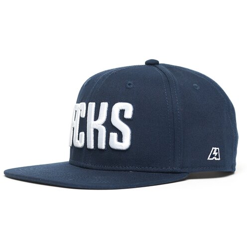 Бейсболка Atributika & Club, размер 54-57, синий бейсболка бейсболка хип хоп с прямым козырьком размер 57 58 синий