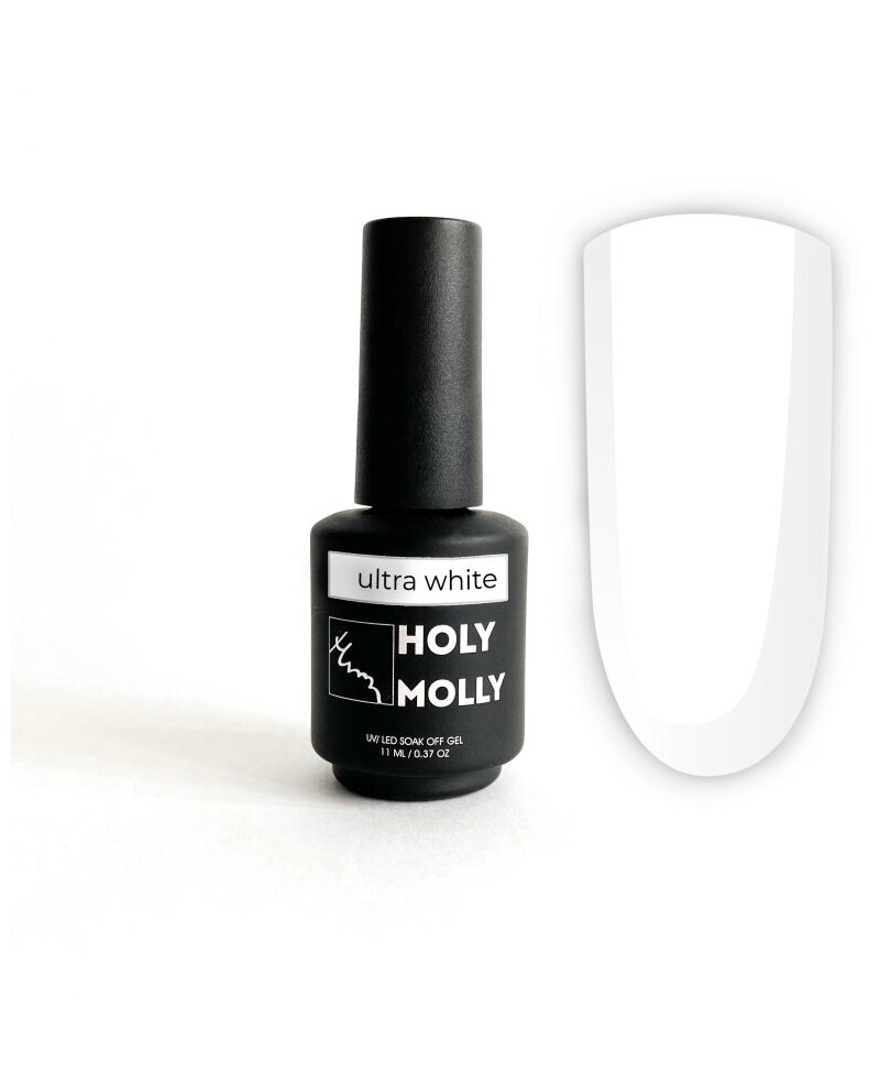 Гель-лак Holy Molly Ultra White 11 мл