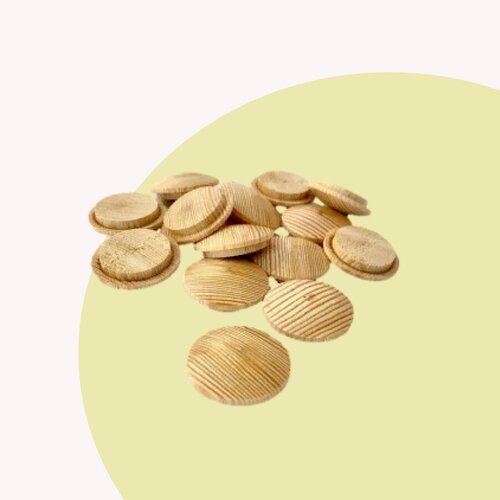 Заглушки деревянные на отверстие 30мм 15шт