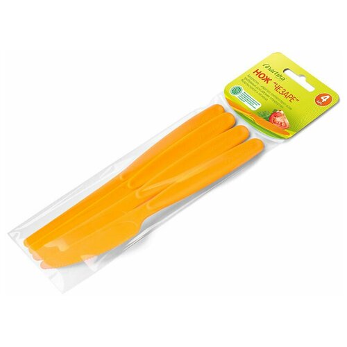 Martika Нож Чезаре набор 4шт оранжевый 169₽