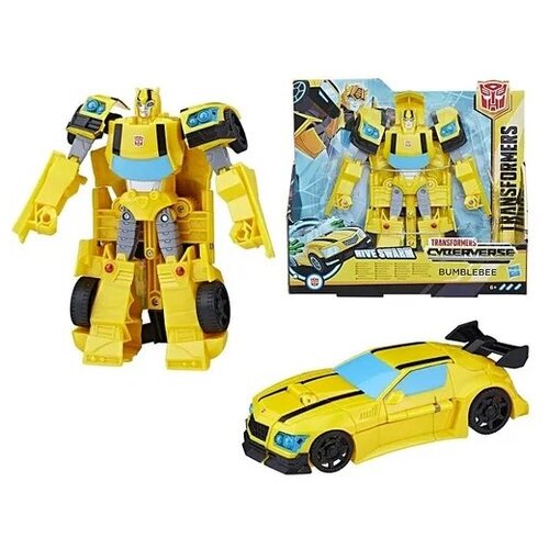 Игрушка Hasbro Transformers трансформер Кибервселенная 19 см Бамблби трансформер transformers шэдоу бамблби уан степ кибервселенная e7074 серый