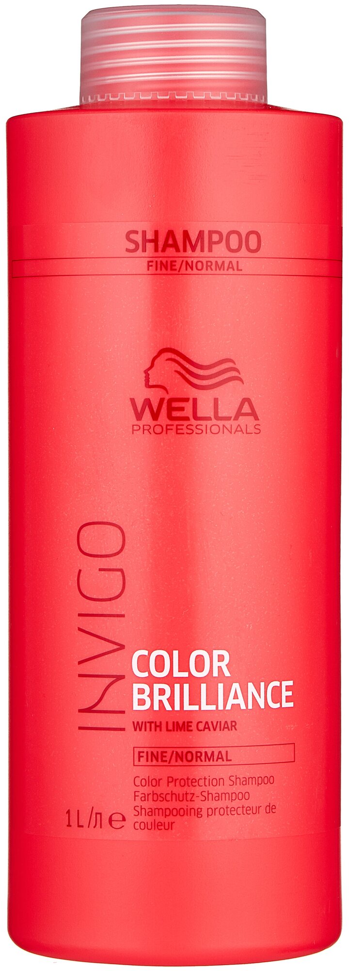 Wella Professionals шампунь Invigo Color Brilliance для нормальных и тонких волос, 1000 мл