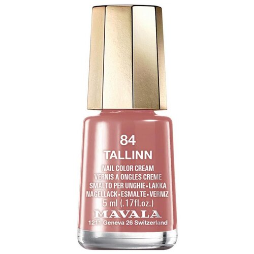 Mavala Лак для ногтей Nail Color Cream, 5 мл, 84 Tallinn