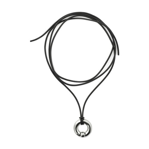 Колье OMUT длина 150 см серый 8308₽