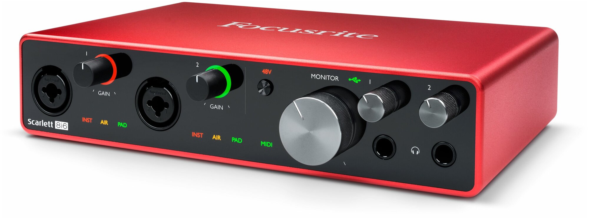 Внешняя звуковая карта Focusrite Scarlett 8i6 3rd Gen