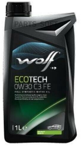 Масло моторное ECOTECH 0W30 C3 FE 1L WOLF OIL / арт. 8332302 - (1 шт)