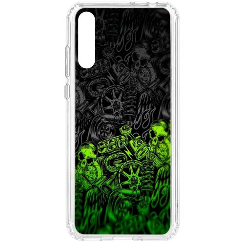 фото Чехол на huawei y8p kruche print garage