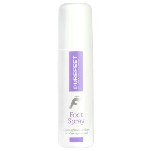 Irisk Professional Спрей для ног и обуви PureFeet, 130 мл dry ru спрей для ног foot spray 100 мл