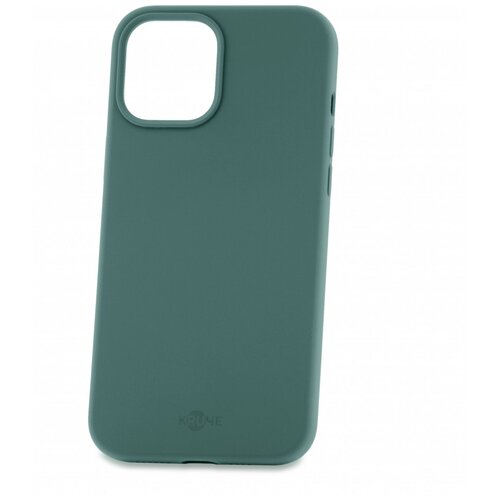 фото Чехол для iphone 12 pro max kruche silicone magnet pine green