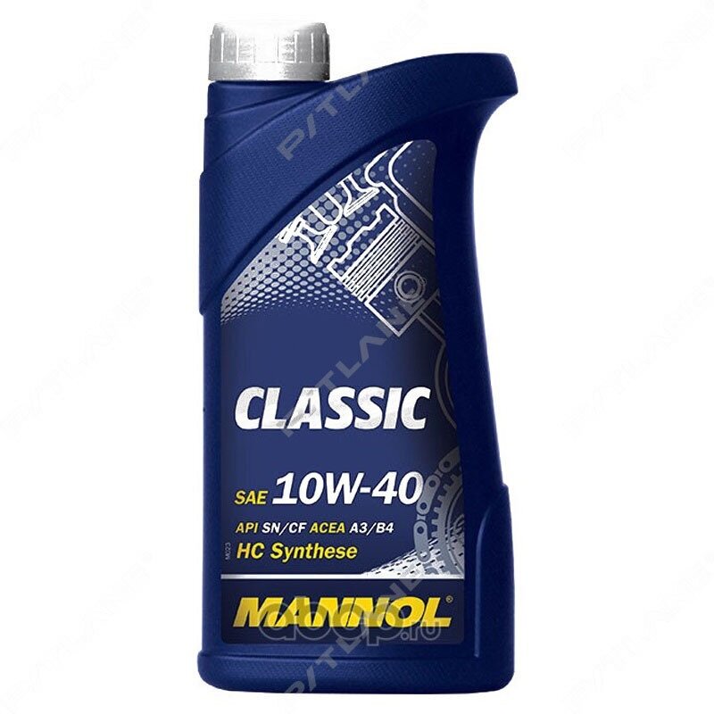 Масло Mannol 10W40 classic 1л п/синт. моторное масло (1100)