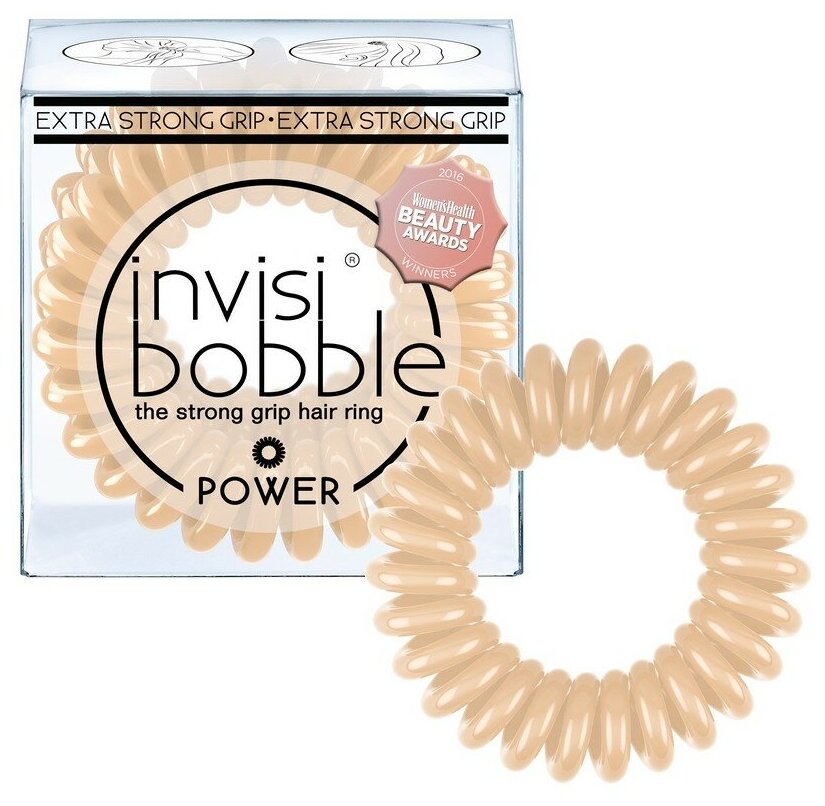 INVISIBOBBLE HANGING PACK - Резинки для волос Резинка-браслет для волос с подвесом invisibobble POWER To Be Or Nude To Be