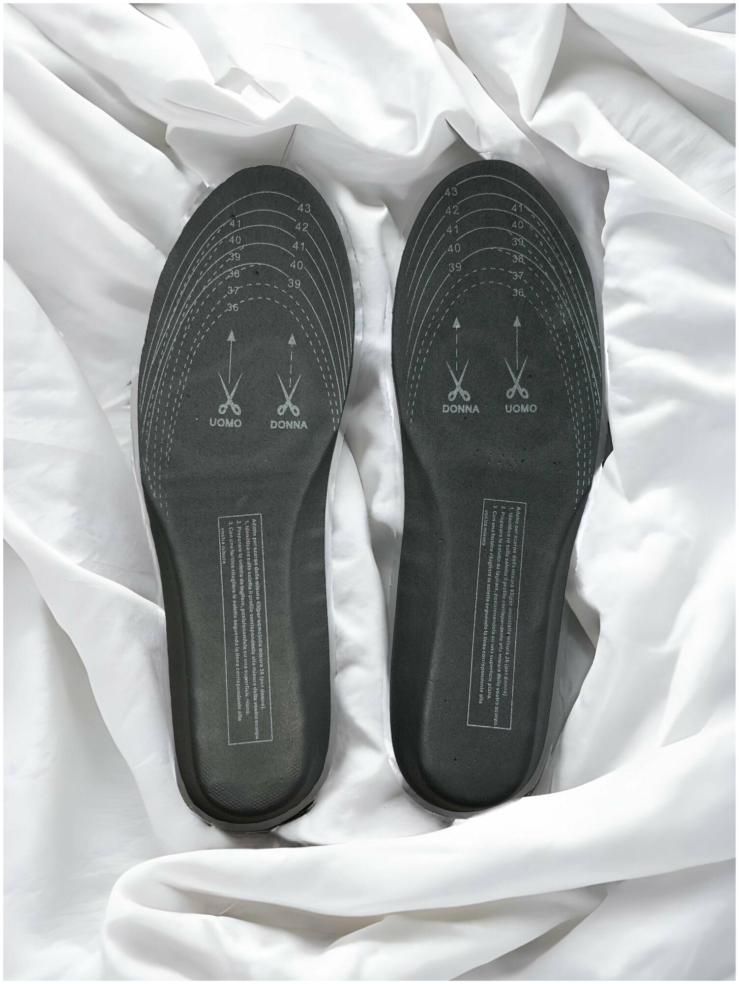 Cпортивные,ортопедичекие стельки для обуви с эффектом памяти от 34 до 44 размера. - фотография № 6