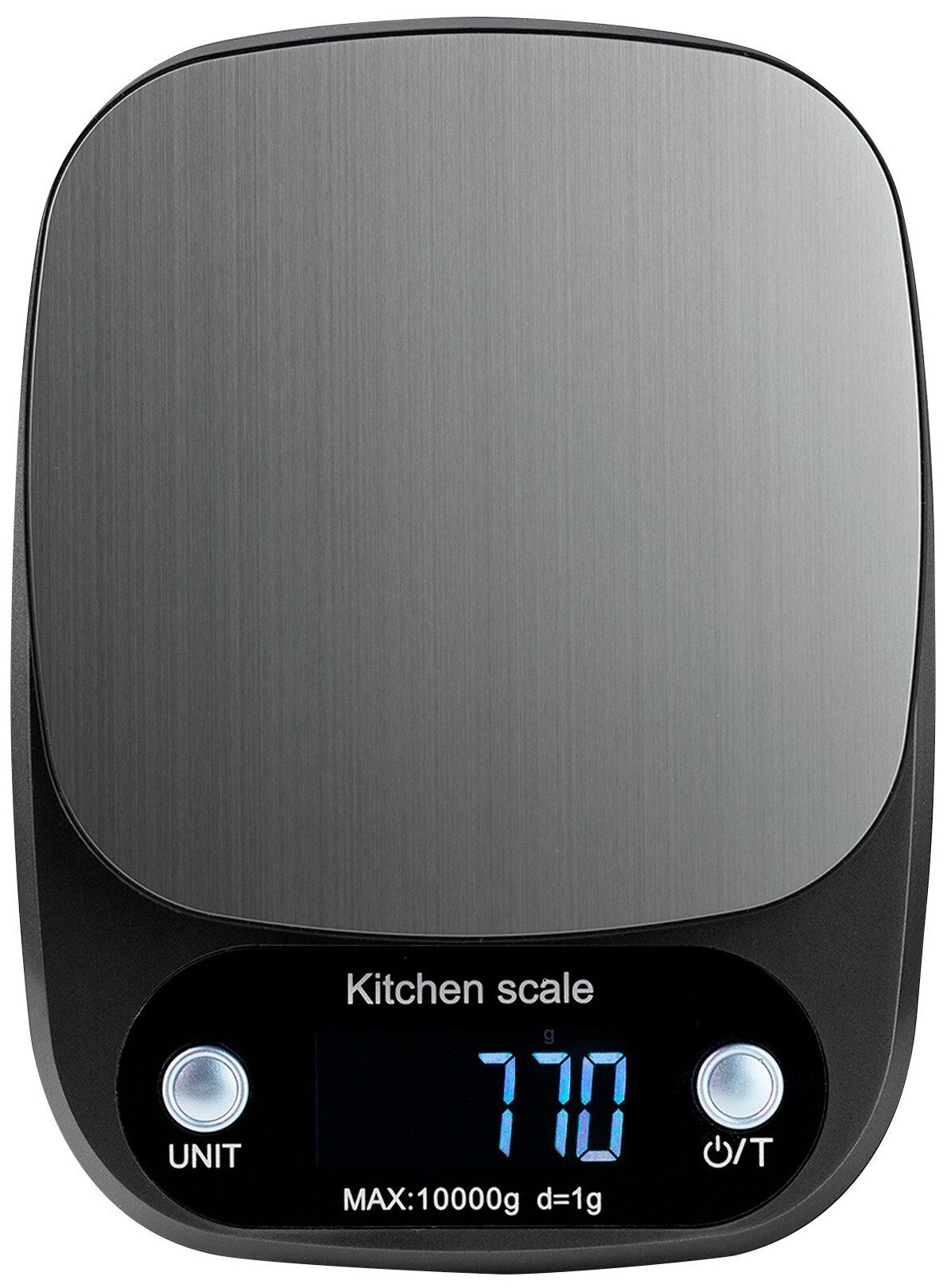 Цифровые электронные кухонные весы Benabe BA-003 черные/ до 10 кг/ с батарейками - фотография № 1