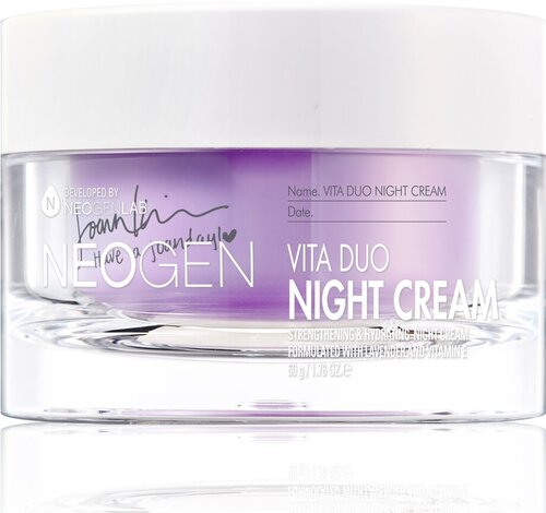 Ночной крем для лица с лавандой Neogen Vita Duo Night Cream