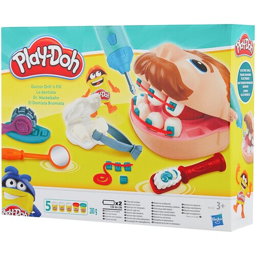 Масса для лепки Play-Doh Мистер Зубастик (B5520) 5 цв.