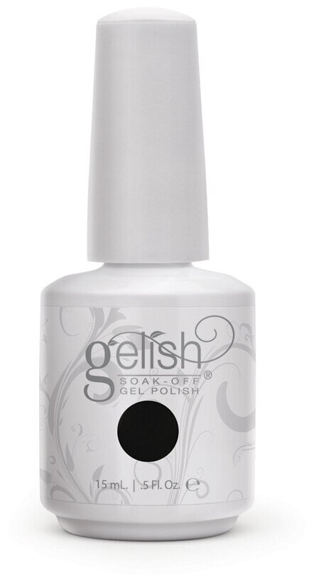 GELISH "Black Shadow", 15 ml - гель-лак "Черная тень", 15 мл