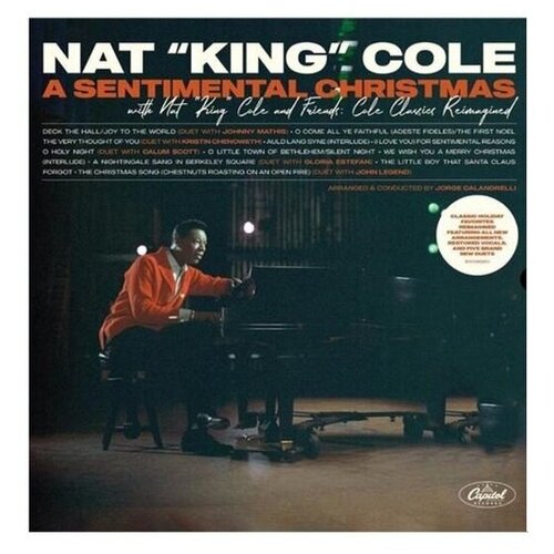 Nat King Cole - A Sentimental Christmas With Nat King Cole And Friends: Cole Classics Reimagined. 1 LP audio cd сентиментальное рождество с nat king cole a sentimental christmas with nat king cole and friends cole classics reimagined 1 cd