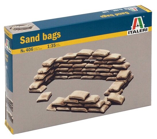 ITALERI S.p.A. Сборная модель Наборы Для Диорам Sandbags (1:35)