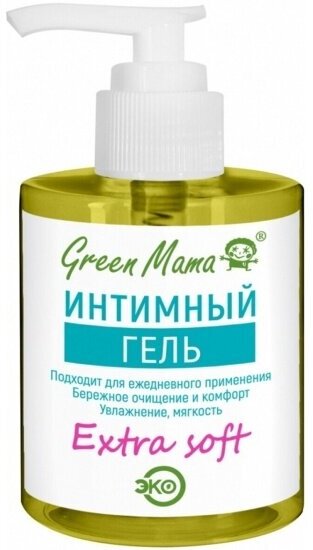 Крем-гель для интимной гигиены Green Mama extra soft, 300 мл