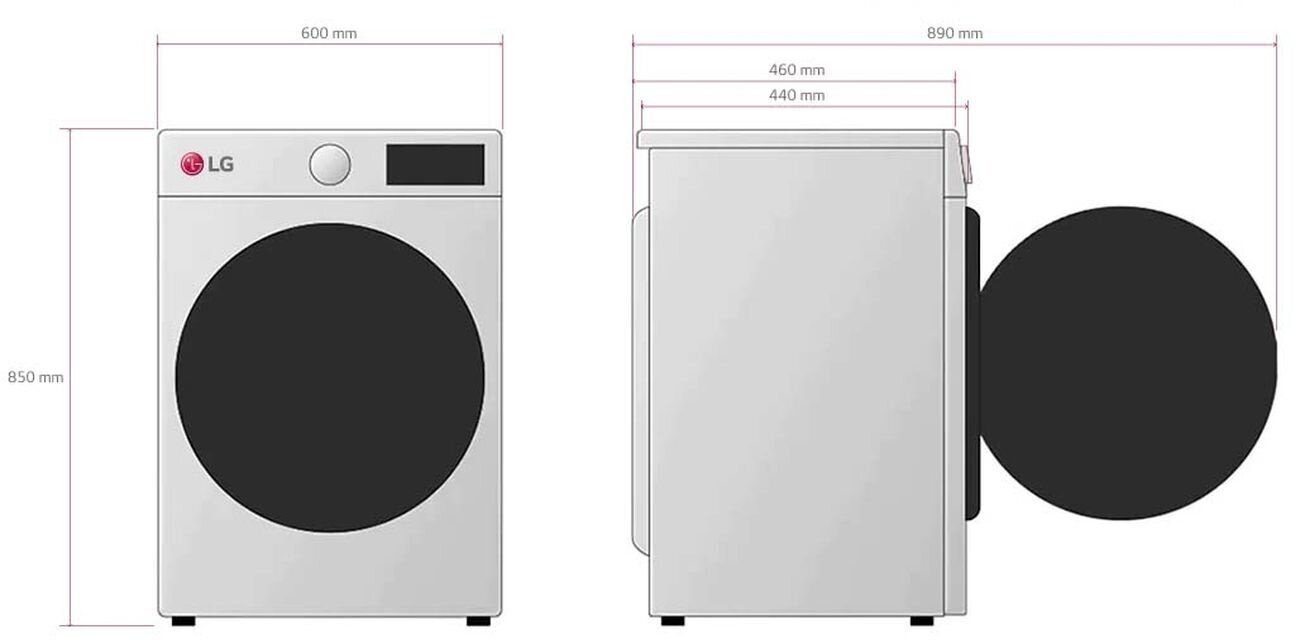 Стиральная машина LG F2J3NS2W - фото №7