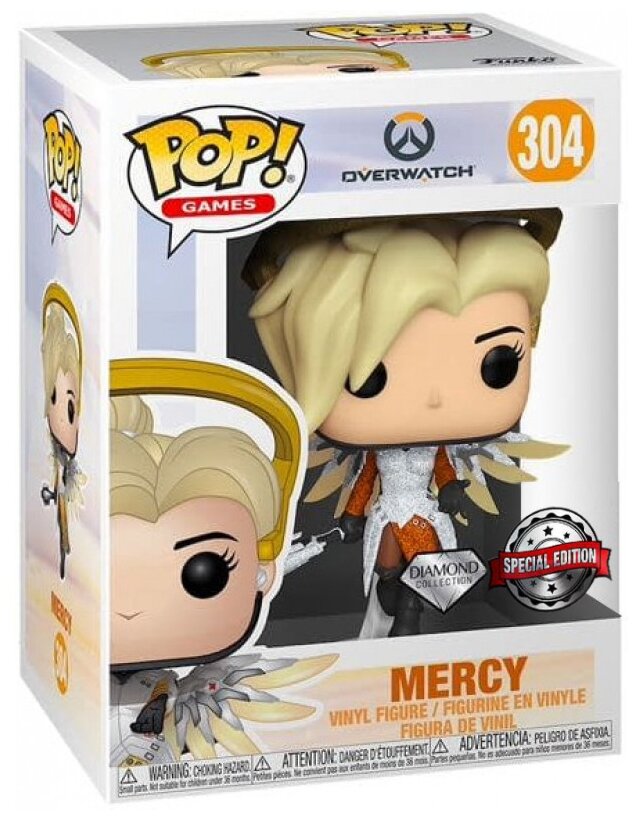 Фигурка Funko POP! Overwatch 30th: Mercy 52849, 9.5 см — купить в ...