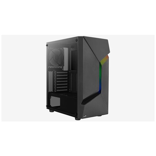 Корпус AeroCool Scape-G-BK-v1 ATX, Midi-Tower, без БП черный (4711099471539)