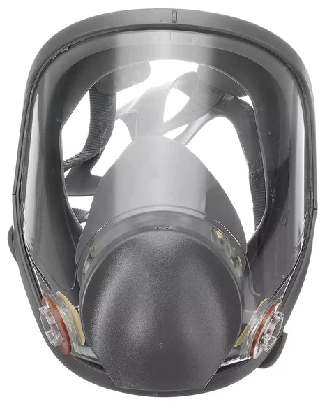 Профессиональный респиратор противогаз маска защитная 6800 замена 3М с угольным фильтром распиратор от краски пыли аллергии - фотография № 6