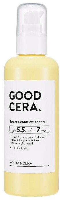 Holika Holika Увлажняющий тонер для лица Good Cera Toner, 180 мл