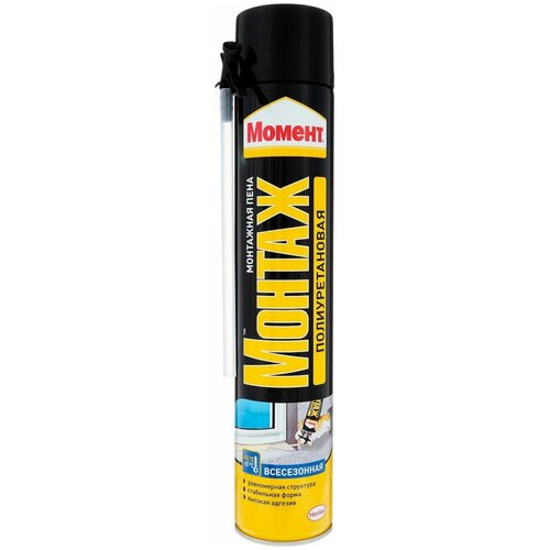 Пена монтажная момент 750МЛ всесезонная стандарт 16 хенкель 1726₽