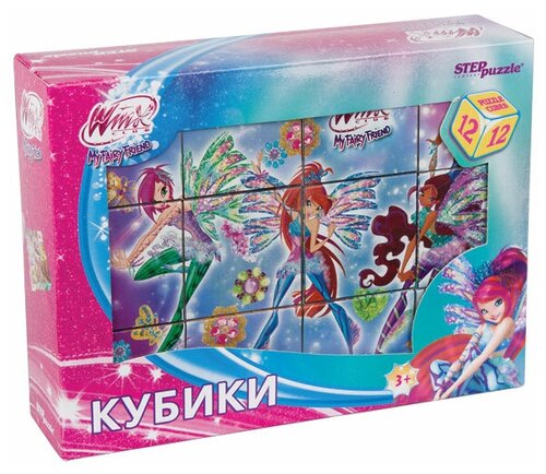 Развивающая игрушка Step puzzle Rainbow Winx 87146