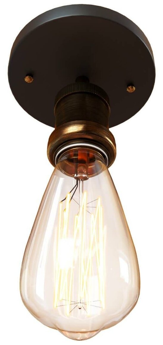 Светильник LOFT IT Loft3103C, E27, 60 Вт, кол-во ламп: 1 шт., цвет: черный - фотография № 3