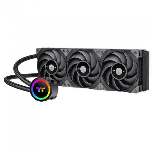 Система жидкостного охлаждения для процессора Thermaltake TOUGHLIQUID 360 ARGB CL-W321-PL12BL-A жидкостная система охлаждения thermaltake cl w336 pl12gm a toughliquid 360 argb trx40