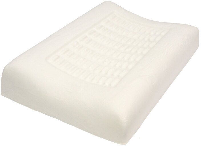 Подушка ортопедическая для сна Memory Foam ORTO, валики 10 и 12 см с массажной поверхностью ПС-110_валик10_12масс