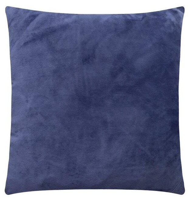 Наволочка декоративная «Этель» "Соло", цвет синий, размер 45х45 см